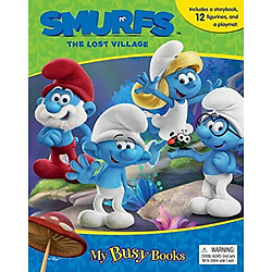 Smurfs: The Lost Village My Busy Book