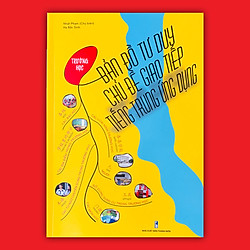 Sách bản đồ tư duy chủ đề giao tiếp Tiếng Trung ứng dụng – In màu cao cấp, đầy đủ phiên â