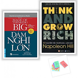 Combo Sách Kỹ Năng Làm Việc – Dám Nghĩ Lớn! (Tái Bản 2016) + 13 Nguyên Tắc Nghĩ Giàu Làm