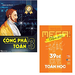 Combo Luyện Thi Thpt Quốc Gia Môn Toán : Công Phá Toán 3 Và Mega Luyện Đề Toán 2019