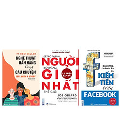 Combo bộ sách nghệ thuật bán hàng 4.0(Nghệ thuật bán hàng bằng câu chuyện + Để trở thành
