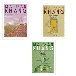 Bộ 3 Cuốn Tác Giả Ma Văn Kháng: Đồng Bạc Trắng Hoa Xòe – Mùa Lá Rụng Trong Vườn – Đám Cướ
