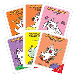 Combo Ehon Nhật Bản Bé Mèo Nontan: Dành Cho Trẻ Từ 0 – 3 Tuổi (Tái Bản)