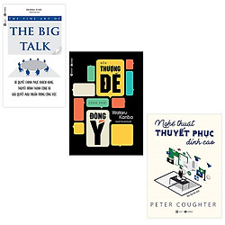 Bộ sách Nghệ Thuật Thuyết Phục: The Fine Art Of The Big Talk Bí Quyết Chinh Phục Khách Hà