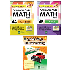 Bộ Sách Học Toán Mỹ Lớp 4 (Bộ 3 Cuốn)