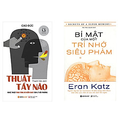 Combo Sách Tư Duy: Thuật Tẩy Não + Bí Mật Của Một Trí Nhớ Siêu Phàm