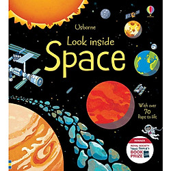 Look inside Space – sách tiếng Anh cho bé 5-8 tuổi