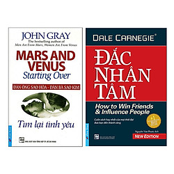 Combo Đàn Ông Sao Hỏa – Đàn Bà Sao Kim (Tìm Lại Tình Yêu) + Đắc Nhân Tâm