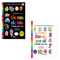 Combo A Rainbow Book Of Learning – Cầu Vồng Kiến Thức – Sắc Màu, Sắc Màu Ở Khắp Mọi Nơi +