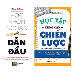 Combo 2 Cuốn Sách Học Khôn Ngoan Để Dẫn Đầu + Học Tập Cũng Cần Chiến Lược