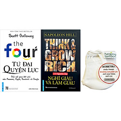 Combo 2 Tựa Sách: Think & Grow Rich – Nghĩ Giàu Và Làm Giàu + Tứ Đại Quyền Lực (Ép Tặng K