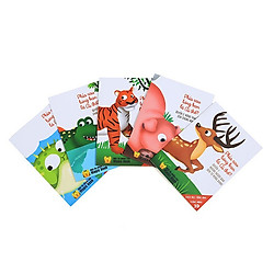 Combo 5 cuốn sách Ekidar 3D Ehon Phía sau lưng bạn là ai thế?