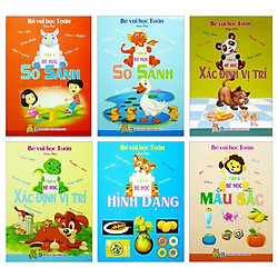 Combo Bé Vui Học Toán: Tập 1 Đến Tập 6 (Bộ 6 Tập)