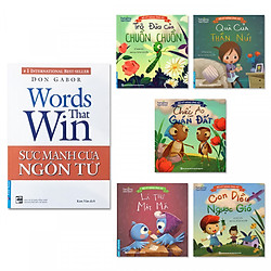 Combo sách gia đình: Sức Mạnh Của Ngôn Từ, Bộ truyện Kỹ Năng Ứng Xử Dành Cho Bé (5 tập)