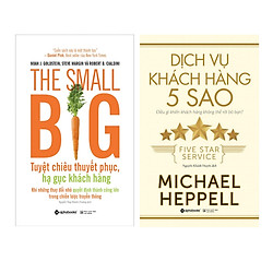 Combo Sách Marketing – Bán Hàng : The Small Big – Tuyệt Chiêu Thuyết Phục, Hạ Gục Khách H
