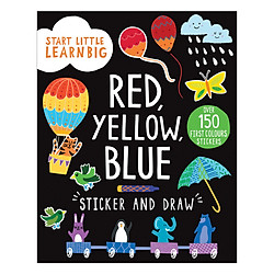 Start Little Learn Big – Red, Yellow, Blue Sticker And Draw
