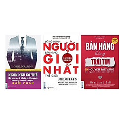 Combo Nghệ Thuật Bán Hàng: Ngôn Ngữ Cơ Thể + Người Bán Hàng Giỏi Nhất + Bán Hàng Bằng Trá