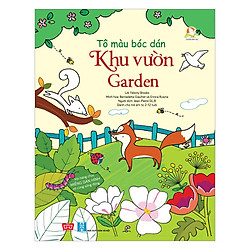 Tô Màu Bóc Dán – Khu Vườn – Garden