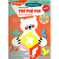 Sách thiếu nhi Nhật Bản – TRÍ TUỆ VUI cho bé 4-5-6 tuổi – Phát triển cảm hứng