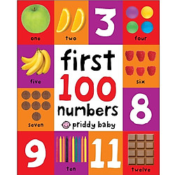 First 100 Numbers (First 100 Soft to Touch Board Books) (First 100 Board Book)