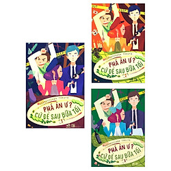 Combo Trinh Thám Bán Chạy Nhất Nhật Bản: PHÁ ÁN Ư? CỨ ĐỂ SAU BỮA TỐI (Trọn bộ 3 tập/ Tặng