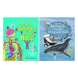 Combo Big Book 2 Cuốn (Động Vật Biển + Cơ Thể Người)