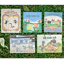 Combo 5 cuốn Ehon – Gia Đình Của Bé