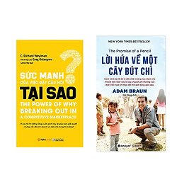 Combo Sách Kĩ Năng Kinh Doanh: Sức mạnh của việc đặt câu hỏi tại sao  + Lời hứa về một câ
