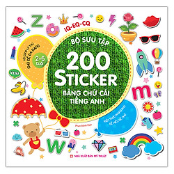 Bộ Sưu Tập 200 Sticker – Bảng Chữ Cái Tiếng Anh