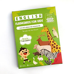 English flash card for kids 6-10 tuổi – chủ đề động vật hoang dã
