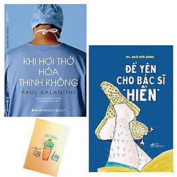 Combo Khi Hơi Thở Hóa Thinh Không và Để Yên Cho Bác Sĩ “Hiền” ( Tặng Kèm Sổ Tay Xương Rồn