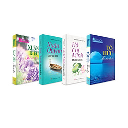 Combo 4 cuốn Thơ và đời (Hồ Chí Minh, Tố Hữu, Xuân Diệu, Xuân Quỳnh)