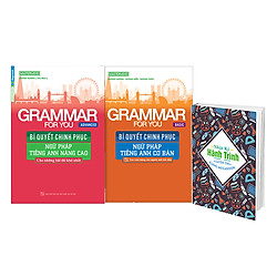 Combo Ngữ Pháp Tiếng Anh Từ Cơ Bản Đến Nâng Cao (Tặng Kèm Sổ Tay Hoặc Từ Điển Ngẫu Nhiên)