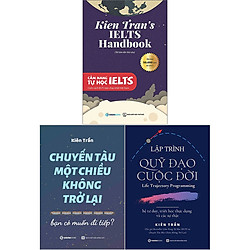 Combo Lập Trình Quỹ Đạo Cuộc Đời + Chuyến Tàu Một Chiều Không Trở Lại + Cẩm Nang Tự Học I