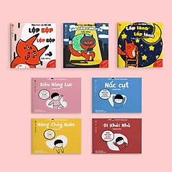 Combo 6 cuốn sách Ehon Chơi cùng cáo Ken và Taku – Cậu bé mộng mơ