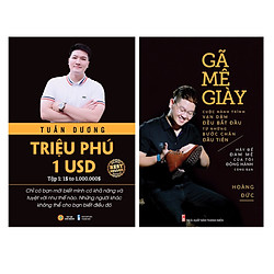 Combo Gã Mê Giày + Triệu Phú 1 USD (Tặng Kèm Bookmark Độc Đáo)