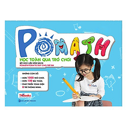 Bộ Học Liệu Kèm Sách POMath – Học Toán Qua Trò Chơi (Tặng kèm Bookmark PL)