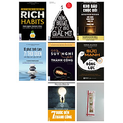 combo bộ sách:ĐỜI THAY ĐỔI KHI TA ĐỔI THAY(tặng bookmark kim loại mạ vàng)