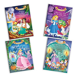 Bộ Truyện Song Ngữ Anh – Việt: Dành Cho Trẻ Từ 3 Tuổi (Bộ 04 cuốn)