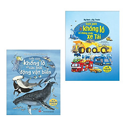 Combo Sách Tương Tác – Big Book: Cuốn Sách Khổng Lồ Về Các Loài Động Vật Biển + Cuốn Sách