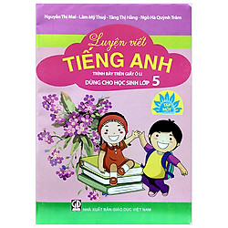 Luyện viết tiếng anh dùng cho HS lớp 5/1 – Trình bày trên giấy ôli