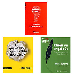Combo 3 cuốn: Để Quảng Cáo Không Phải Là Quảng Cáo + Khiêu Vũ Với Ngòi Bút + Linh Hồn Của