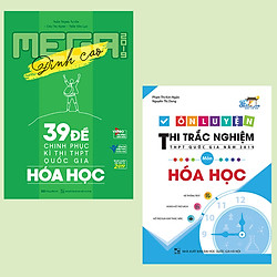 Combo sách ôn luyện thi trắc nghiệm THPT quốc gia – Mega luyện đề THPT quốc gia 2019 môn Hóa Học