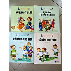 Combo 4 cuốn Kỹ Năng Cho Bé