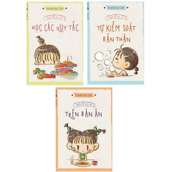 Combo 3 cuốn người Đức dạy kĩ năng cho trẻ:  Người Đức Dạy Con Học Các Quy Tắc + Người Đứ