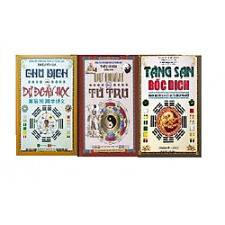 Combo 3 cuốn Tăng san bốc dịch, Dự đoán theo tứ trụ, Chu dịch với dự đoán học 977