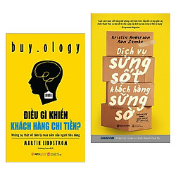Combo 2 cuôn sách kinh tế hay: Điều Gì Khiến Khách Hàng Chi Tiền? +  Dịch Vụ Sửng Sốt Khá