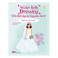 Dán Hình Sáng Tạo Trang Phục Búp Bê – Chiếc Váy Cưới Mơ Ước