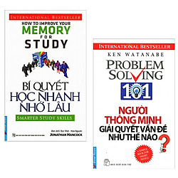 Combo Sách Kỹ Năng Mềm Cực Hay: Người Thông Minh Giải Quyết Vấn Đề Như Thế Nào? + Bí Quyế