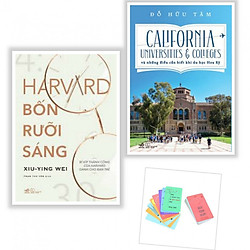 Combo Sách Hay Về Kỹ Năng Sống – Harvard Bốn Rưỡi Sáng + California Universities & Colleg